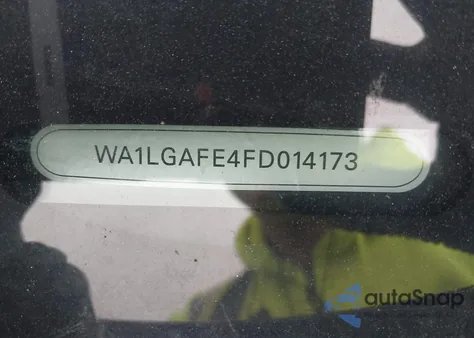 2015 Audi Q7 3.0T Premium из США, поврежденный, VIN WA1LGAFE4FD014173